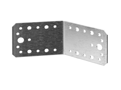 ЗУБР УК-135-2.0, 90 x 105 x 105 x 2 мм, 135 град, цинк, крепежный уголок (310136-90-105) (20штук)