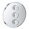 GROHE Grohtherm SmartControl 29122000 Переключатель встраиваемый на 3 потребителя