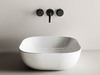 Ceramica Nova Element CN6010 Умывальник чаша накладная квадратная, 42.5x42.5, цвет: белый