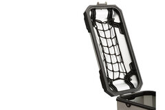 Алюминиевый кофр черный TRAX ADV M 37 л правый