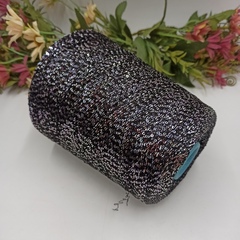 Густая пайетка Арт Antares фабрика Cofil 200 Nero Silver