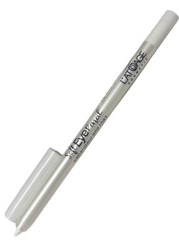 L'atuage Карандаш для глаз гелевый тон 57 белый SOFT EYE PENCIL — фото 4