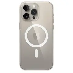 Прозрачный чехол с поддержкой MagSafe Apple Clear Case для iPhone 15 Pro Max