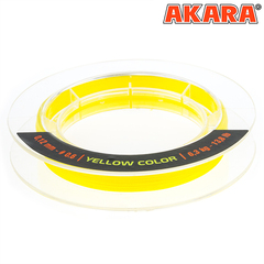 Шнур Akara Ultra Light Yellow 100 м 0,10