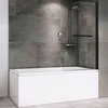Abber Ewiges Wasser AG50080B Шторка на ванну, цвет: чёрный