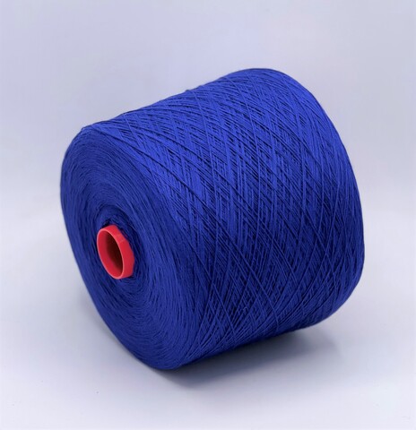 Zegna Baruffa (пр.Италия), art. Cotone, 5/34 680м/100гр, 100%Хлопок, цвет-Насыщенно-синий арт.18446