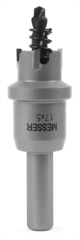 ТСТ коронка MESSER 17X5 с центрирующим сверлом и толкающей пружиной