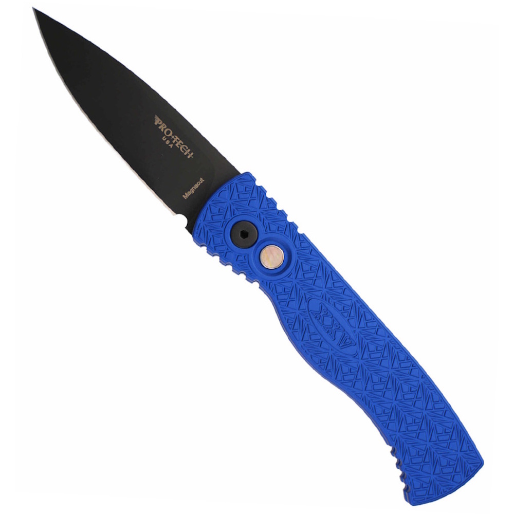 Автоматический нож Pro-Tech Tactical Response 2 Nexus Blue, сталь Magnacut, рукоять алюминий, синий