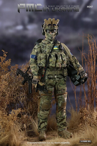 Фигурка Боец ЧВК в Украине масштаб 1/6