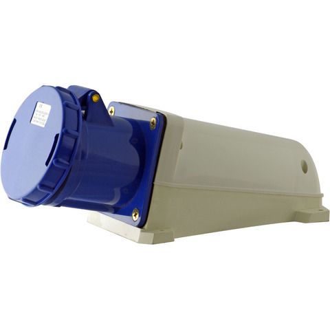 Розетка 133 стационарная 2Р+РЕ 63А 220В IP54 TDM