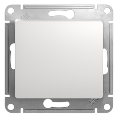 Schneider Electric Glossa Белый Выключатель 1-клавишный схема 1 механизм IP20 скрытая установка 58785