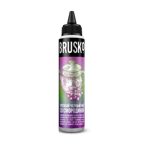 Жидкость BRUSKO Salt 0% 60 ml - Крепкий черный чай со смородиной