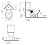 VitrA Arkitekt 6623B003-0838 Унитаз напольный, цвет: белый