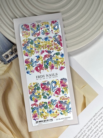 Пленки для маникюра IBDI NAILS 35 BLAZE EXOTIC