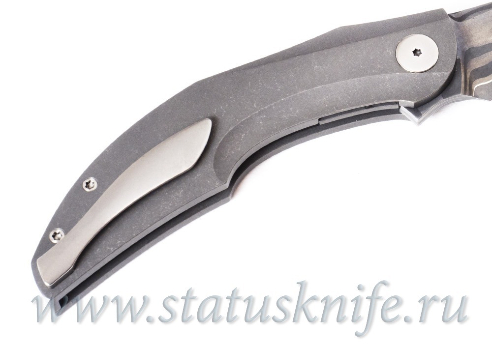 Нож Пират Khomiakov Alexey Pirat Laminated blade Titanium