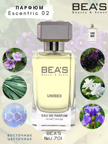 Парфюмерная вода U701 Escentric 02 Molecules unisex 100 ml — фото 2
