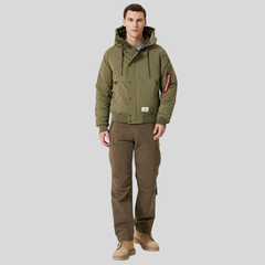 Парка Alpha Industries N-2B Altitude Sage Green (Зеленая)