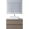 BelBagno KRAFT-800-2C-SO-СO База под раковину подвесная с фрезерованными ручками по всей длине фасада с двумя выкатн. ящ., Бежевый Мат., 800x455x500