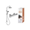 VitrA AquaHeat A49235EXP Комплект душевой системы внешнего монтажа с термостатом