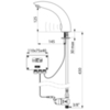 Delabie 444006 Кран TEMPOMATIC 2 (раковина) M3/8", батарея 6V
