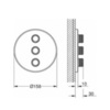 GROHE Grohtherm SmartControl 29122000 Переключатель встраиваемый на 3 потребителя