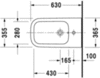 Duravit Happy D.2 2259100000 Биде напольное