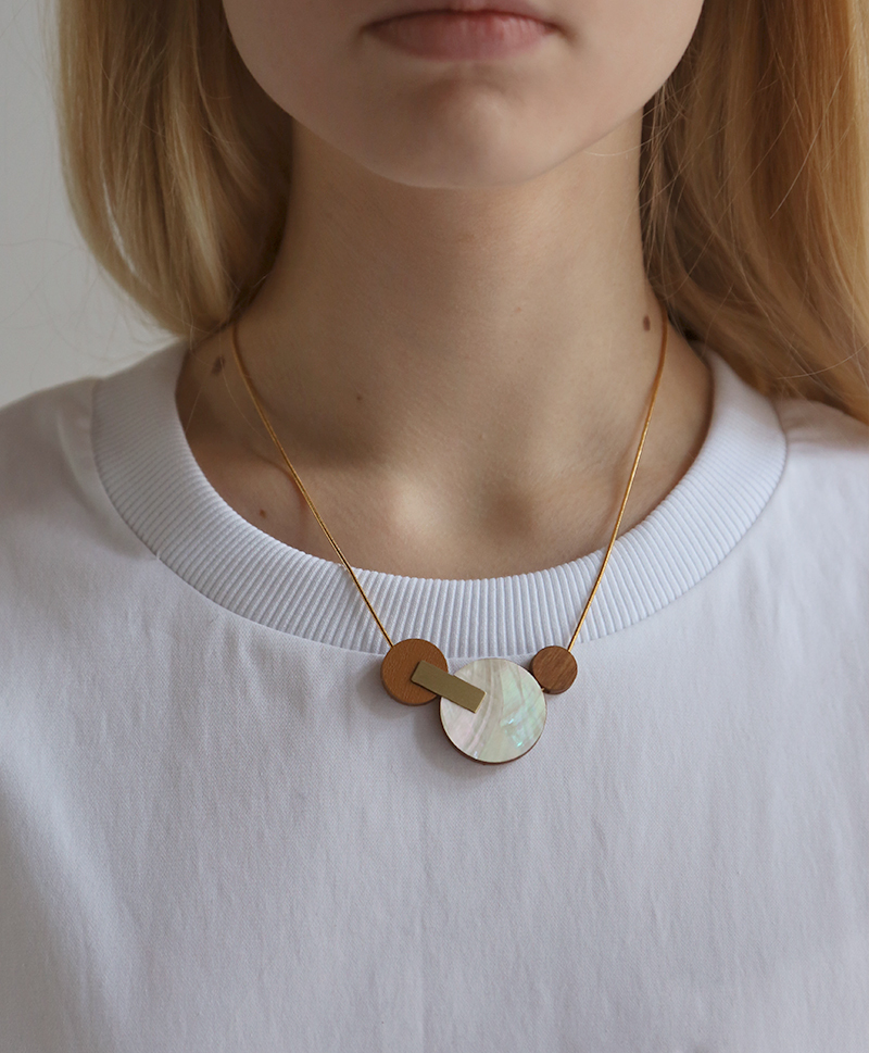 Подвеска Celeste II Necklace Mother of Pearl