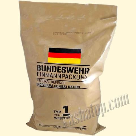 Немецкий сухой паёк Bundeswehr EPA Typ