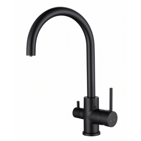 Смеситель KAISER Merkur 26744-9 черный матовый для кухни под фильтр