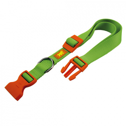 Ferplast ошейник CLUB C15/44 COLOURS с пластиковым креплением, зелёный