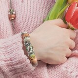 Бусина "Окаменевшее дерево"