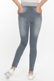 Джинсы для беременных (SLIM) 10389 серый