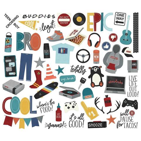 Высечки Bro & Co. Bits & Pieces Die-Cutsby Simple Stories