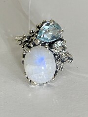 Море (кольцо из серебра)