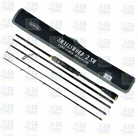 Спиннинг Smallsword ADMIRAL TRAVEL (5-ти частный) длина 2.5 м тест 5-20г