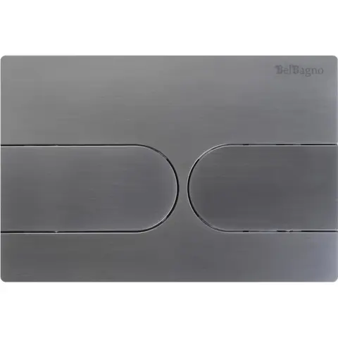 BelBagno BB-11-GM Кнопка смыва, оружейная сталь