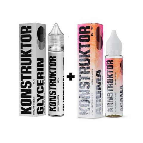 Ароматизатор HOTSPOT Konstruktor Salt 13ml + VG 15ml - Жвачка Манго