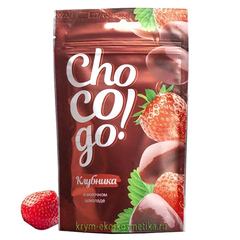 Клубника в молочном шоколаде ChoCoGo