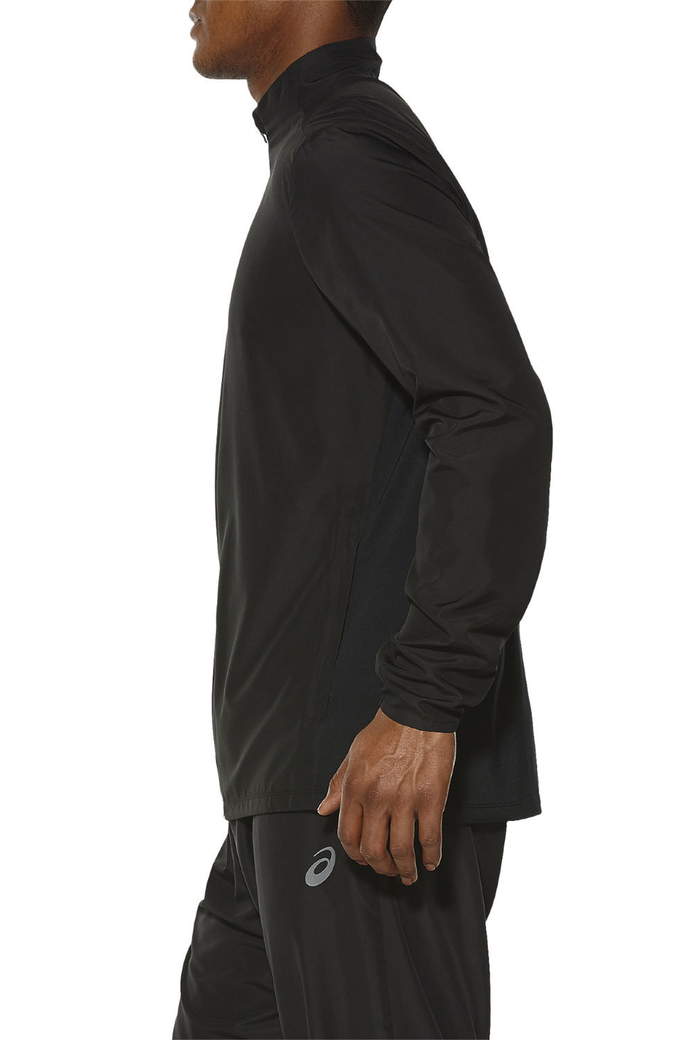 ASICS RUNNING JACKET мужская ветровка черная - 4
