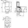Ideal Standard Tesi T008201 Чаша унитаза напольного под бачок