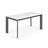 Стол Atta 160 (220) x90 антрацит, керамика