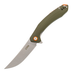 Фото Складной нож CJRB Gobi, сталь AR-RPM9, Green G10