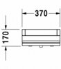Duravit SensoWash Starck 610300000000000 Сиденье для унитаза с душем, ширина, мм-370, глубина, мм-515, высота, мм-35, тип шарниров-SoftClose, декор-без декора, цвет-белый