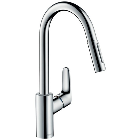Hansgrohe Focus M41 31815000 Смеситель для кухни с выдвижным изливом и лейкой