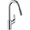 Hansgrohe Focus M41 31815000 Смеситель для кухни с выдвижным изливом и лейкой