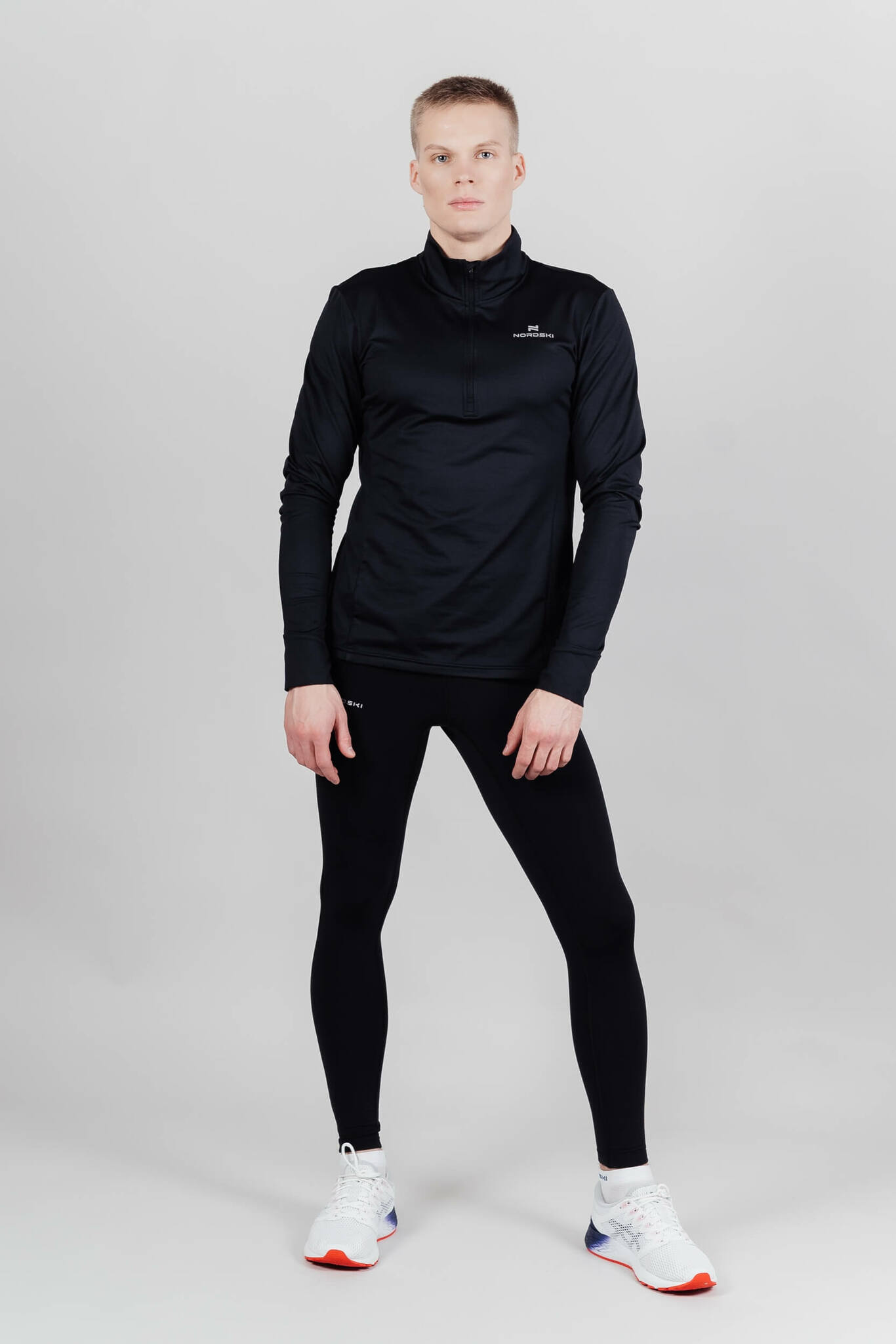 Мужской утепленный лонгслив Nordski Warm black - 6