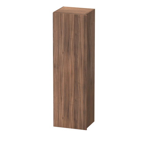 Duravit DuraStyle DS1219L7979 Колонна 1400x400x360mm, 1 дерца, 4 стеклянные полки, петли слева ,цвет орех натуральный 79