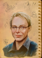 Открытка “Bubble Studios Icons: Дима Дубин”