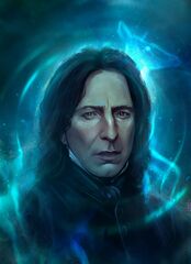 Открытка "Hogwarts Icons: Severus Snape"