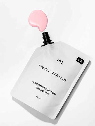 Гель моделирующий IBDI NAILS 06 Первый румянец 50мл
